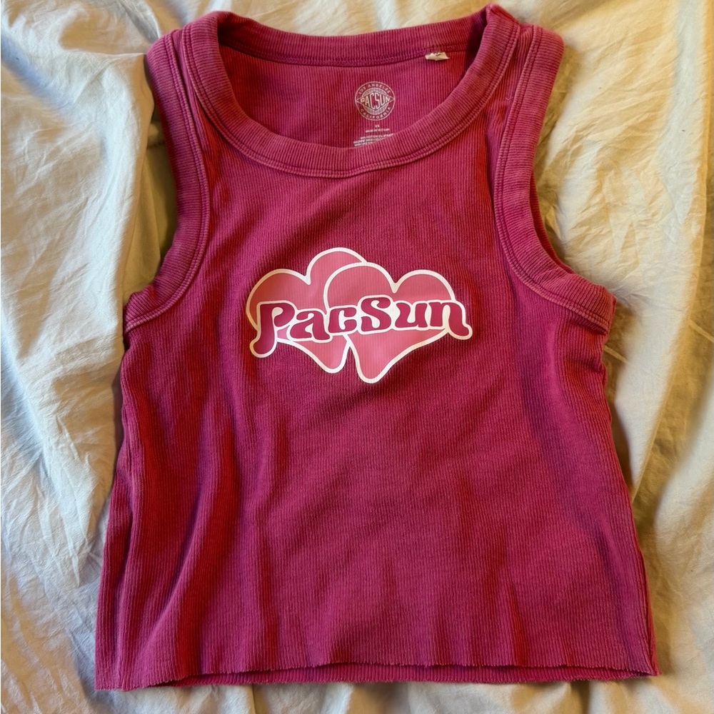 PacSun pink tank top